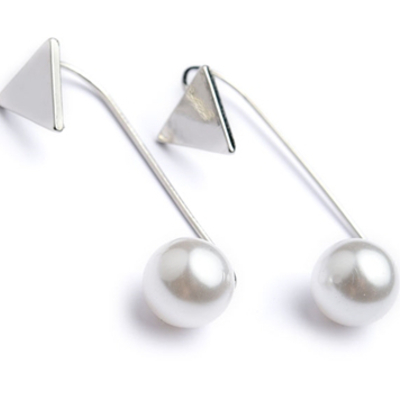 Pearl earrings