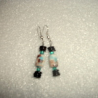 Marble Porcelain Delight earrings - Thumbnail 1