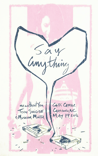 Say Anything, Cat's Cradle, 2016