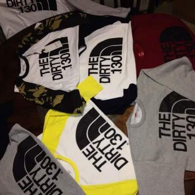Dirty 130 Fatigue and multi color baseball tees