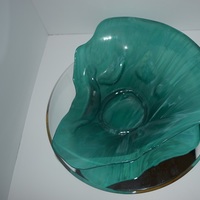 Blue Slump Bowl - Thumbnail 3