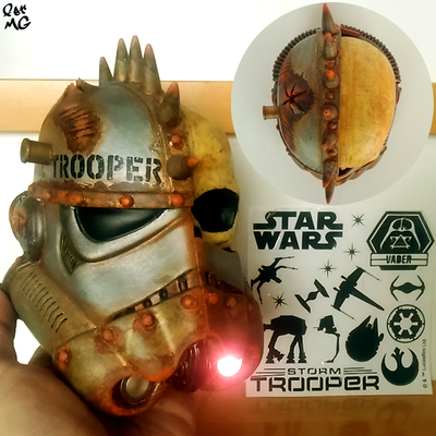 Skull-trooper star wars helmet (5'')