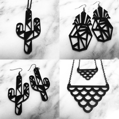 I'm really a mermaid necklace (small)