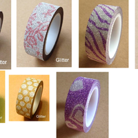 Glitter Washi Tape- 15mm - Thumbnail 3