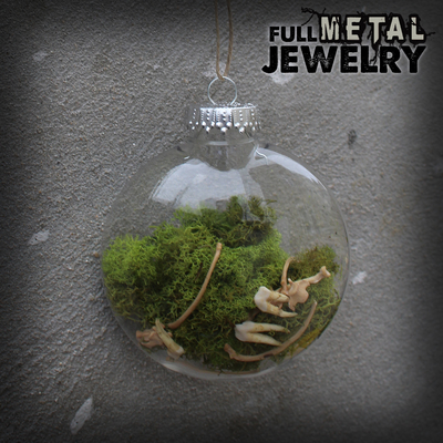 Bone & tooth terrarium ornament