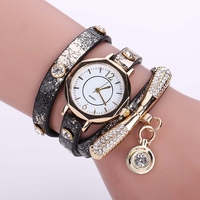 New Arrival! Women Fashion Bracelet Watch Luxury Ladies Dress Watch Vintage Quartz Clock - Thumbnail 3