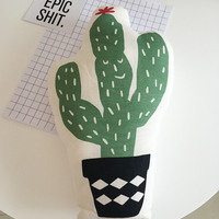 CACTUS & PINEAPPLE PILLOW - Thumbnail 2