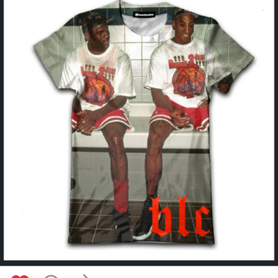 Jordan and pippen tee