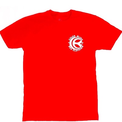Pocket tee: red