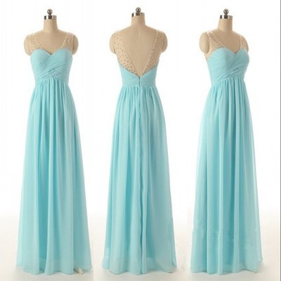 Blue bridesmaid dresses, long bridesmaid dresses, off shoulder bridesmaid dresses, chiffon bridesmaid dresses, prom dresses 2016