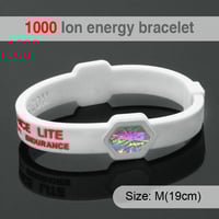 Bio Elements Energy Silicone Ion Balance Wristband Power Therapy Health Band Bracelet - Thumbnail 2