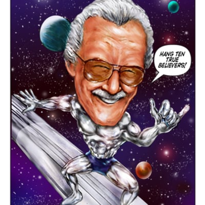 Surfin' stan print