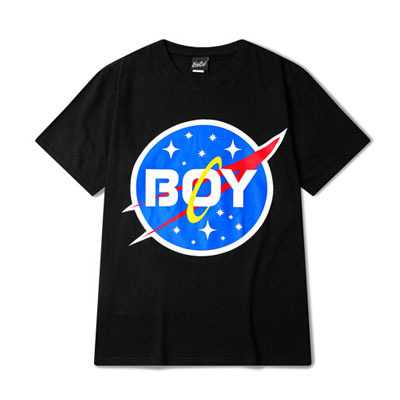 Free shipping-planet boy tee in black - Thumbnail 5