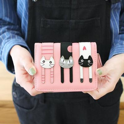 Harajuku cute cat wallet purse
