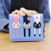 Harajuku cute cat wallet purse - Thumbnail 1