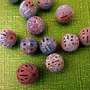 Filigree Spacer Beads with Aged Finish, 15 pcs-1