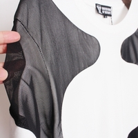 DIABLO V UNITES UNION YARN STTICHED WHITE BLACK GREY TRIO T SHIRT - Thumbnail 2