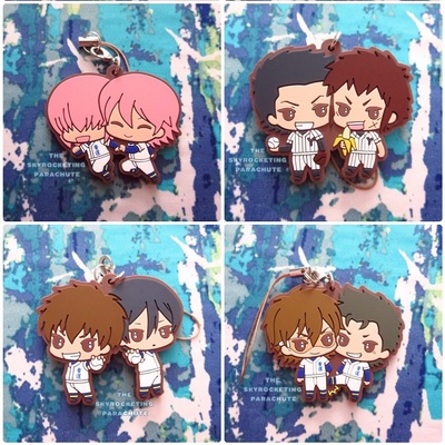 Ace of diamond - rubber strap - miyuki kazuya & kuramochi youichi / sawamura eijun & furuya satoru / sanada shunpei / kominato / narumiya mei -
