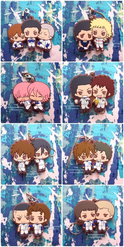 Ace of Diamond - Rubber Strap - Miyuki Kazuya & Kuramochi Youichi / Sawamura Eijun & Furuya Satoru / Sanada Shunpei / Kominato / Narumiya Mei -