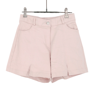 High rise slit shorts