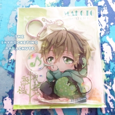 Free! iwatobi swim club - doujin acrylic keyholder - tachibana makoto / nanase haruka - 