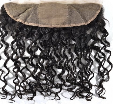 Pre-plucked Curly Lace Frontal