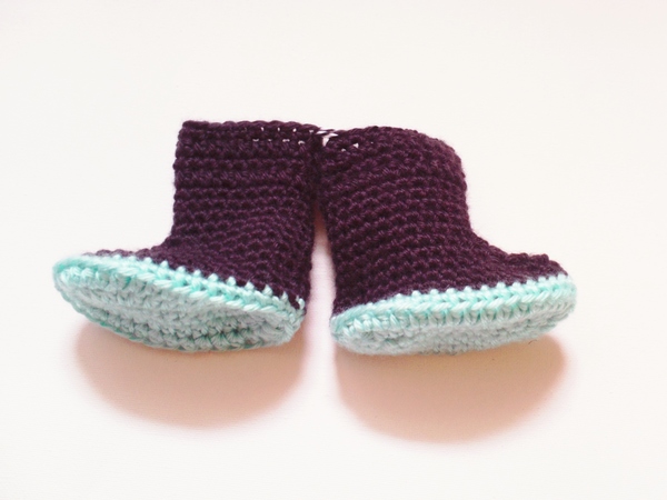 Crochet Baby Boots by Margaret & Molly's