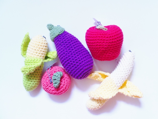 Crochet Play Food by Margaret & Molly's