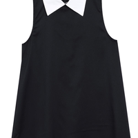 Collared Shift Dress - Thumbnail 2