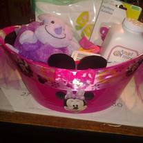 Baby Minnie Mouse Gift Basket