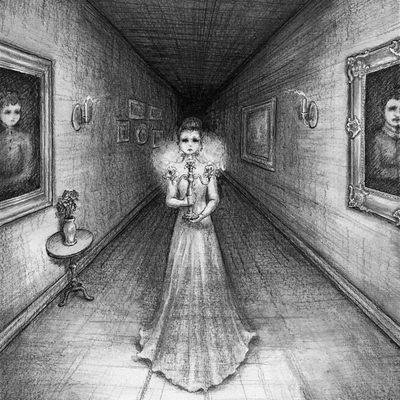 The white lady - original artwork - Thumbnail 5