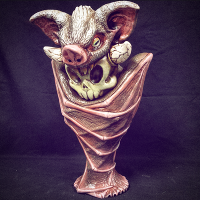 Painted brandt peters vinyl camazotz bats