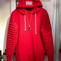 USAF ARMY AIR FRC COMBAT KANYE DESIGN SWEATSHIRT HOODIES - Thumbnail 1