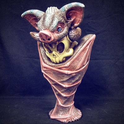Painted brandt peters vinyl camazotz bats
