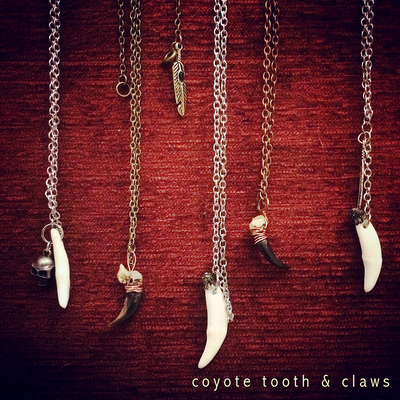 Coylote Tooth & Claw Necklaces