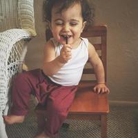 Comfy Knit Harem Pants - Thumbnail 1