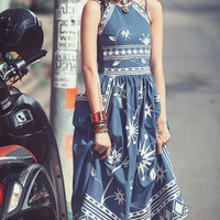 APORIA AS ETHNIC STYLE MODERN DESIGN DRESS MZ01189 - Thumbnail 4