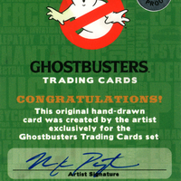 Ghash (Mr. Ugly) - Ghostbusters Artist Proof Sketch Card - Thumbnail 1