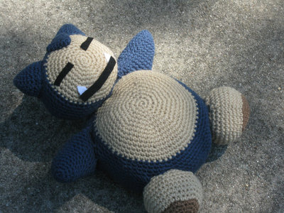 Snorlax Plush Crochet Amigurumi