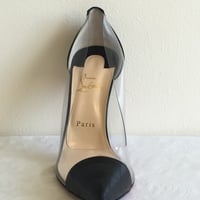 CHRISTIAN LOUBOUTIN "Debout" Crocodile Pumps - Thumbnail 1