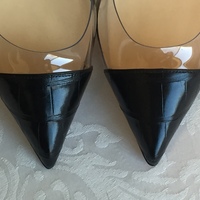 CHRISTIAN LOUBOUTIN "Debout" Crocodile Pumps - Thumbnail 2