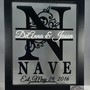 Personalized Last Name Floating Frame 8x10, Wedding Gift, Anniversary Gift-3