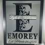 Personalized Last Name Floating Frame 8x10, Wedding Gift, Anniversary Gift-4