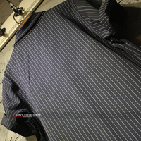 BLACK GREY STRIPED LEOTARD SHORT SLEEVED JUMPSUITS - Thumbnail 4