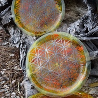 Flower Of Life Platters; Set of 3 - Thumbnail 2