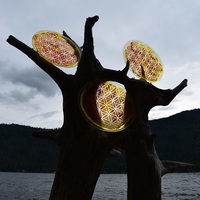 Flower Of Life Platters; Set of 3 - Thumbnail 4