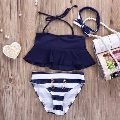 Nautical 3 piece swimsuit