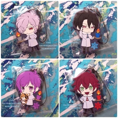 Diabolik Lovers - FW Rubber Strap - Sakamaki Subaru / Kanato / Reiji / Ayato - Mukami Kou / Ruki / Azusa - 