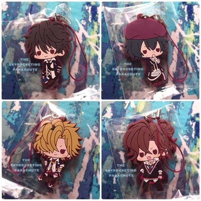 Diabolik Lovers - K Rubber Strap - Mukami Ruki / Azusa / Kou / Yuuma - Tsukinami Shin / Carla - 