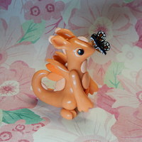 Orange Butterfly Dragon - Thumbnail 1